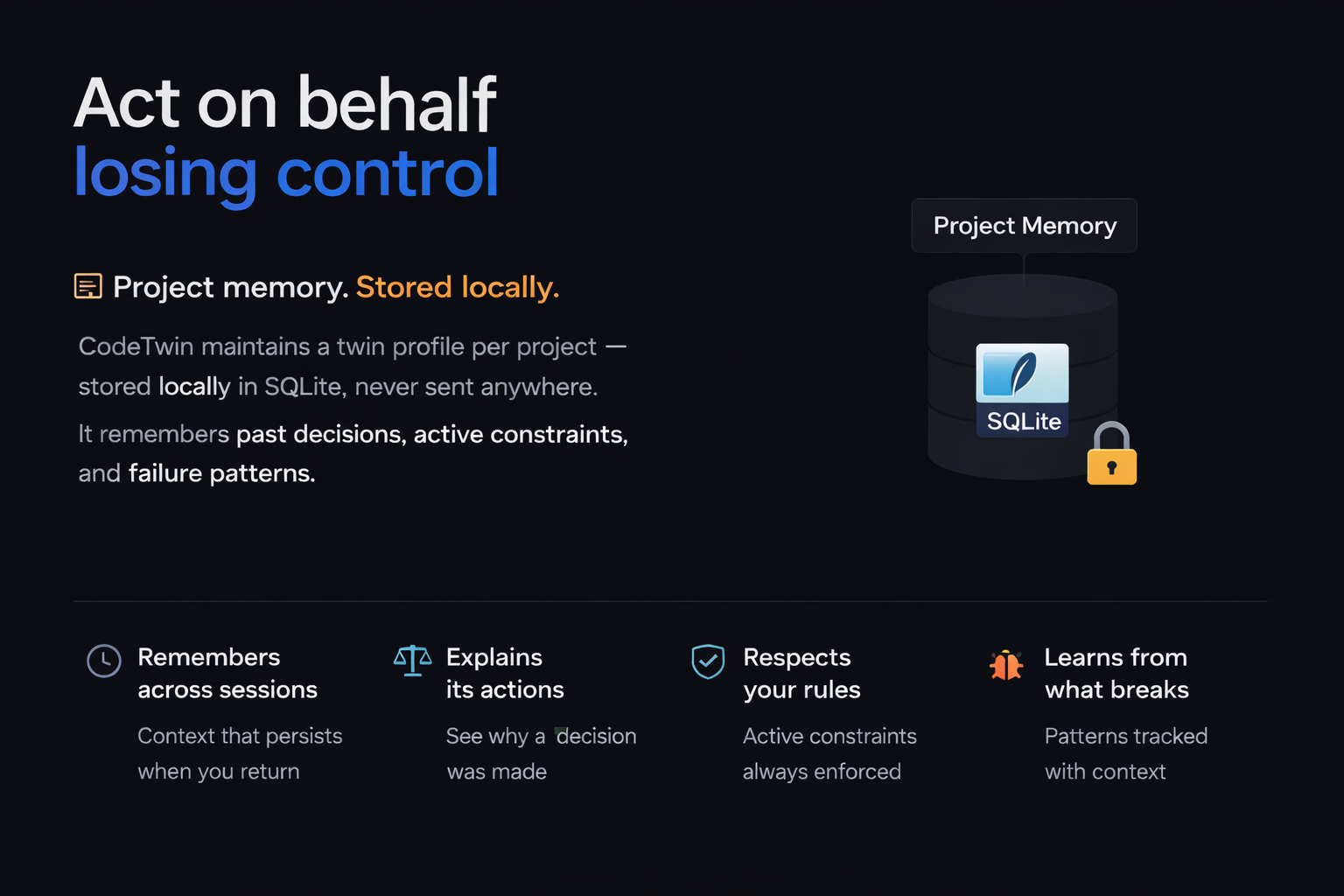 Act on behalf without losing control screenshot